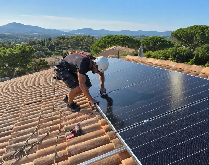 Installateur panneaux solaires Catllar — pose photovoltaïque sur toiture